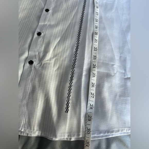 Hawaiian Shirts Size:XL Men Long Sleeve T Shirt Button Up Multi Color - Picture 6 of 9